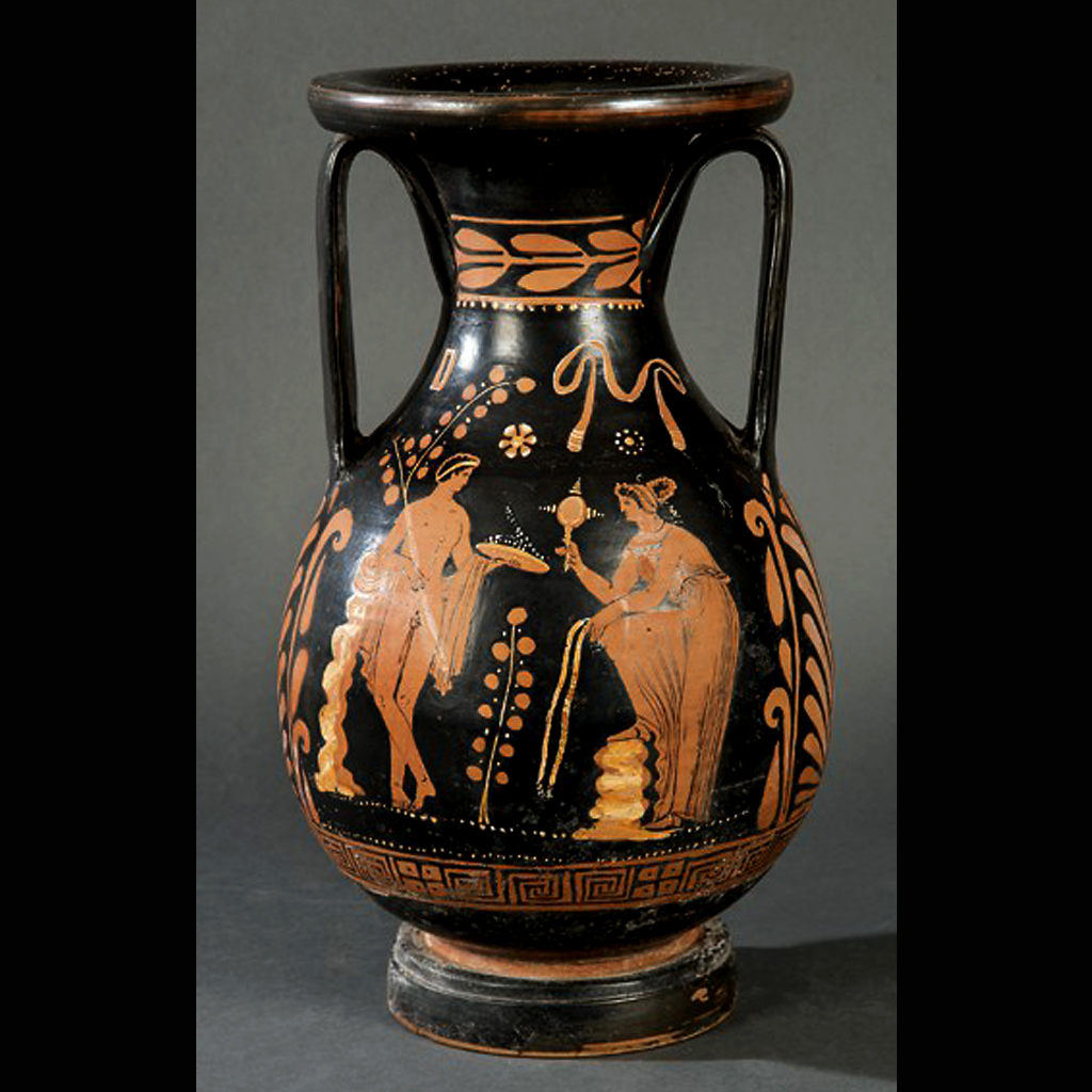 Pelike s.IV a.C. Magna Grecia_anverso