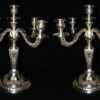 CANDELABROS DE PLATA. S. XIX - Imagen 5